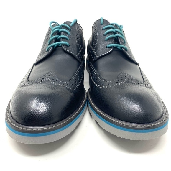 Florsheim Highlands Wingtip Oxford Black Leather - Picture 3 of 7